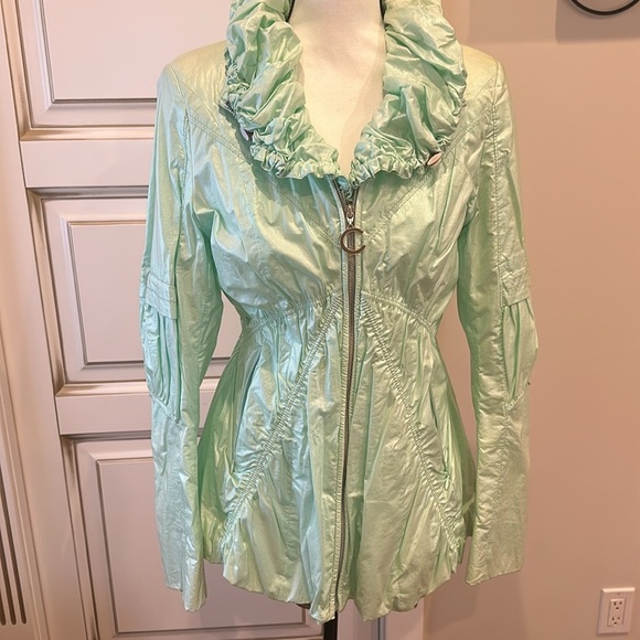 Creenstone Mint Green Jacket Sample Size - Picture 2 of 14